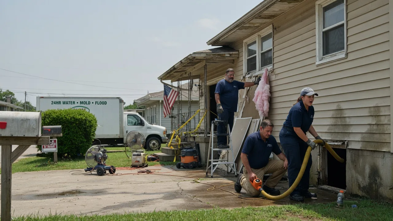 Water Damage Repair in Lahoma, OK near me